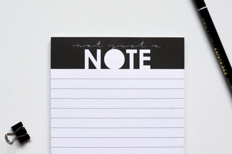 Notitieblok A6 - Not just a note 2