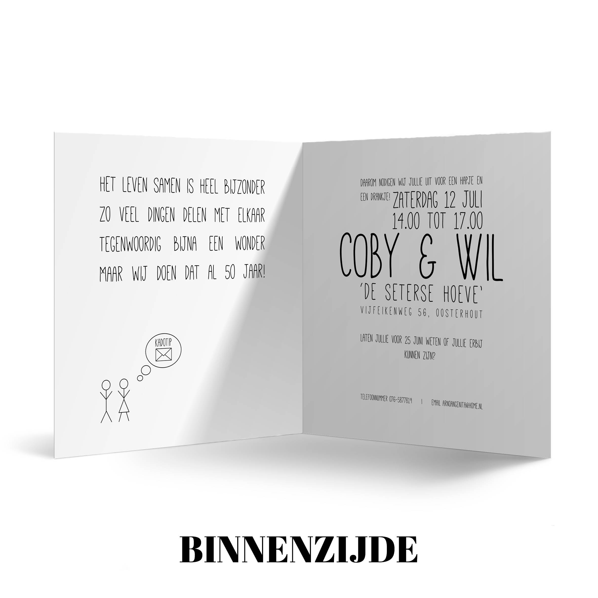 Uitnodiging Coby & Wil4