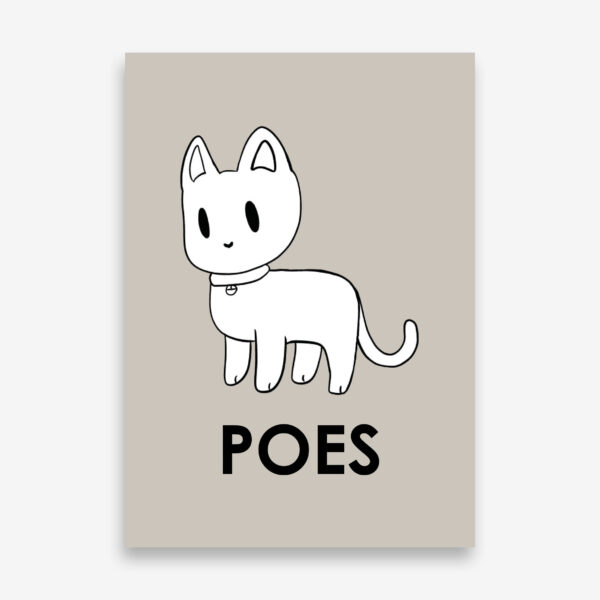 Kinderkamer_poster_poes