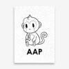 Kinderkamer_poster_aap