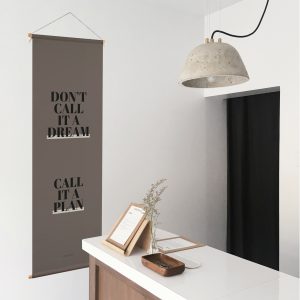 textielposter dream
