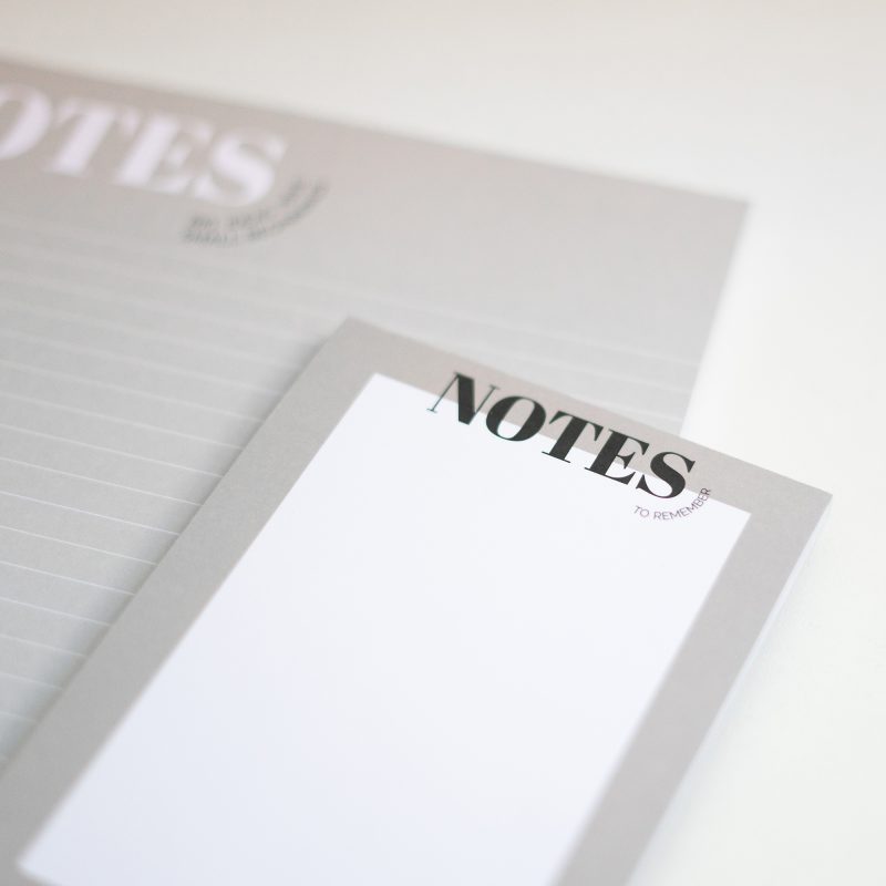 Notitieblok - Notes to remember - A6 formaat 1